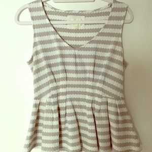 Deletta Stripped Top